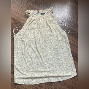 💛 Adrianna Papell Flower Blouse, NWOT